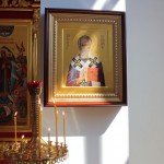Образ святителя Николая в храме  иконы Божией Матери "Всех скорбящих Радосте"