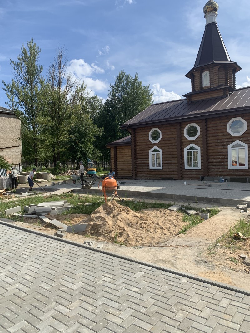 Полковая Церковь на территории Волочаевского городка