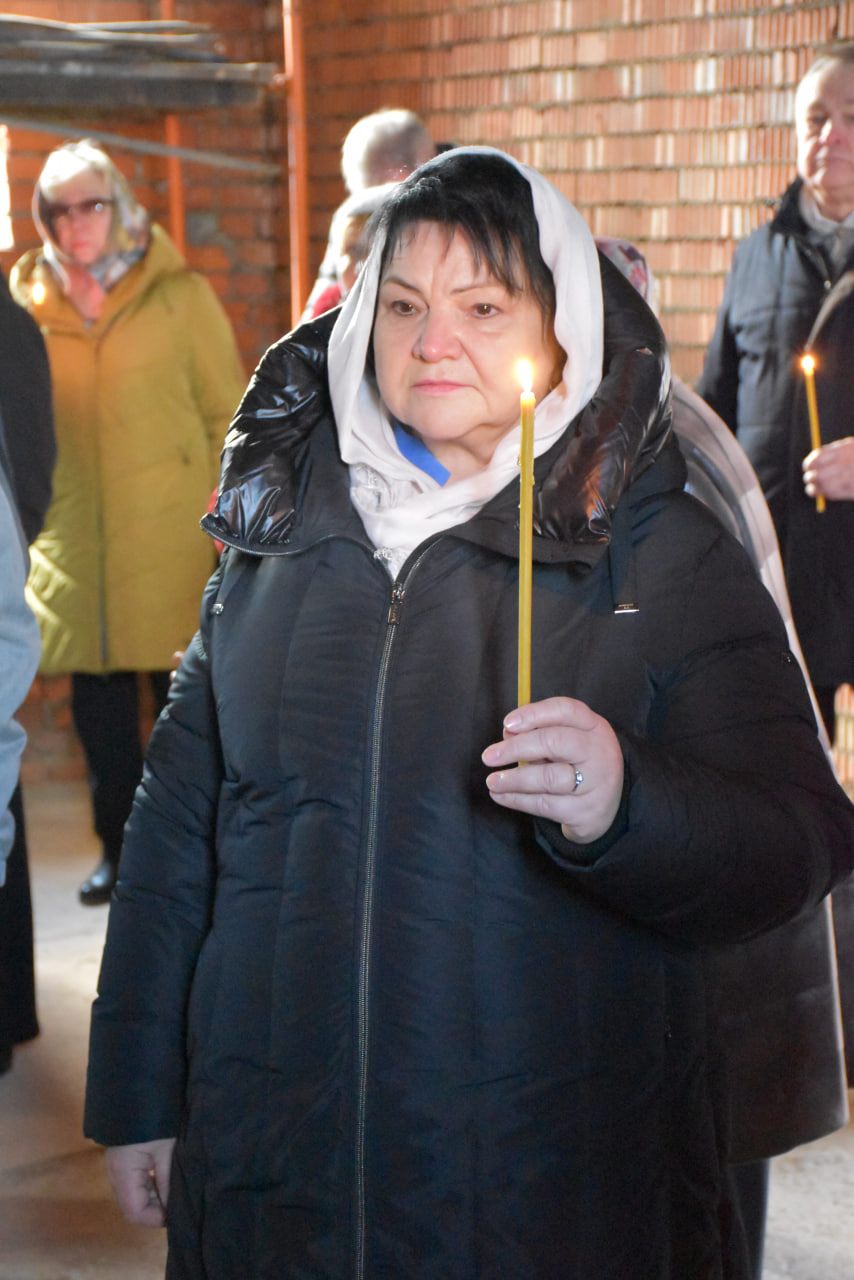 Молебен в строящемся храме в честь Архангела Михаила г. Сафоново |  21.11.2023 | Смоленск - БезФормата